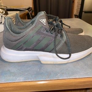 Adidas Gamecourt Forest Green Tennis Shoes